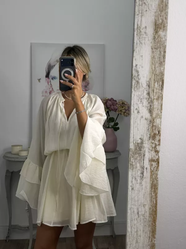 Vestido Galatax blanco
