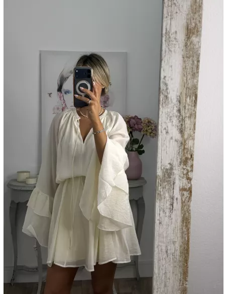 Vestido Galatax blanco