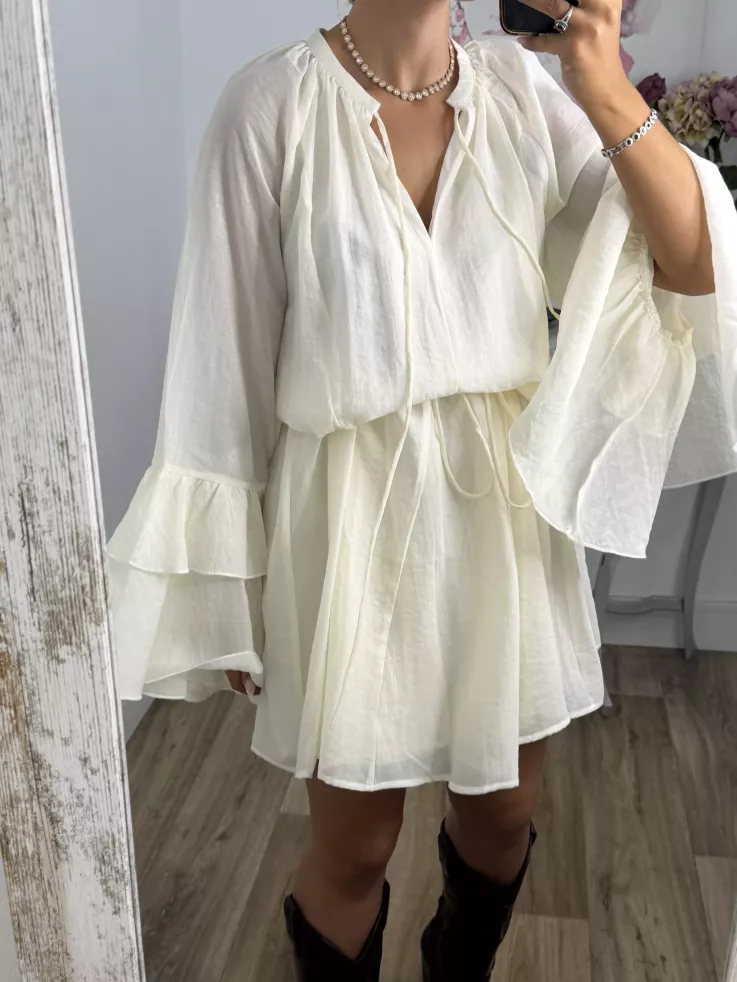 Vestido Galatax blanco