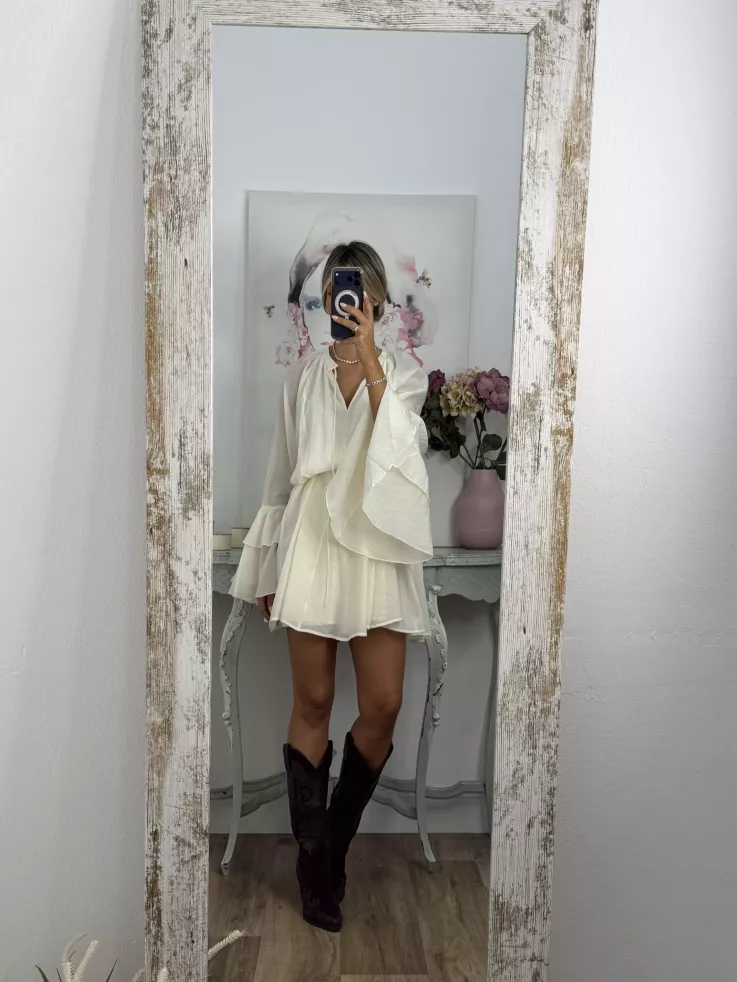 Vestido Galatax blanco
