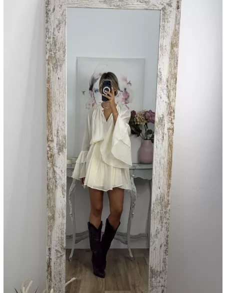 Vestido Galatax blanco