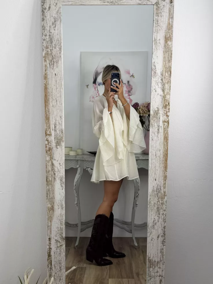 Vestido Galatax blanco