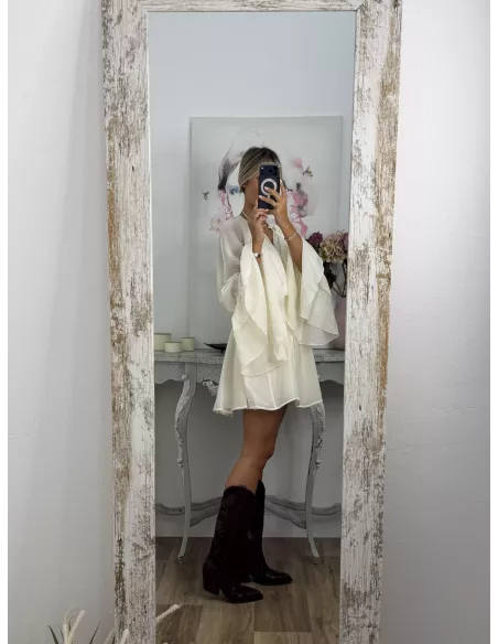 Vestido Galatax blanco