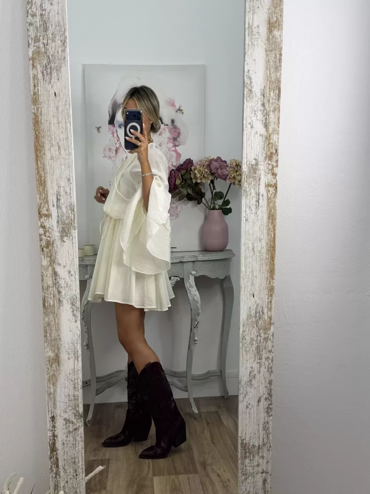 Vestido Galatax blanco