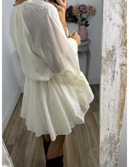Vestido Galatax blanco