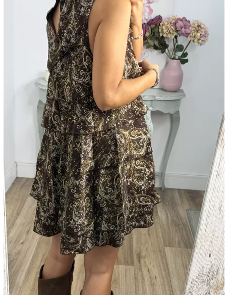 Vestido Asly volantes