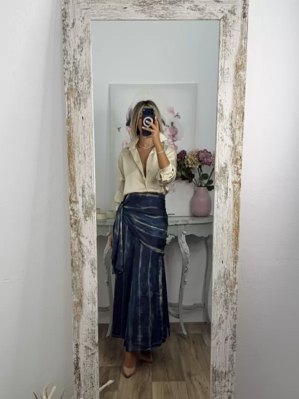 Falda Vera azulon