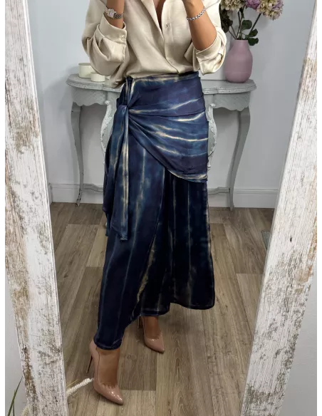 Falda Vera azulon