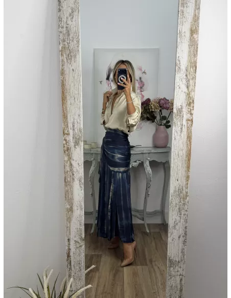 Falda Vera azulon