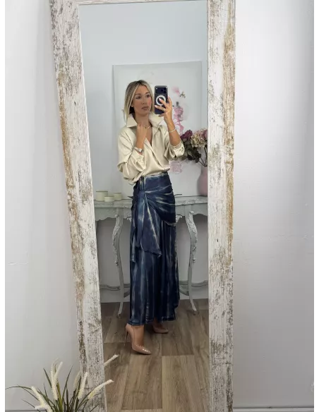 Falda Vera azulon