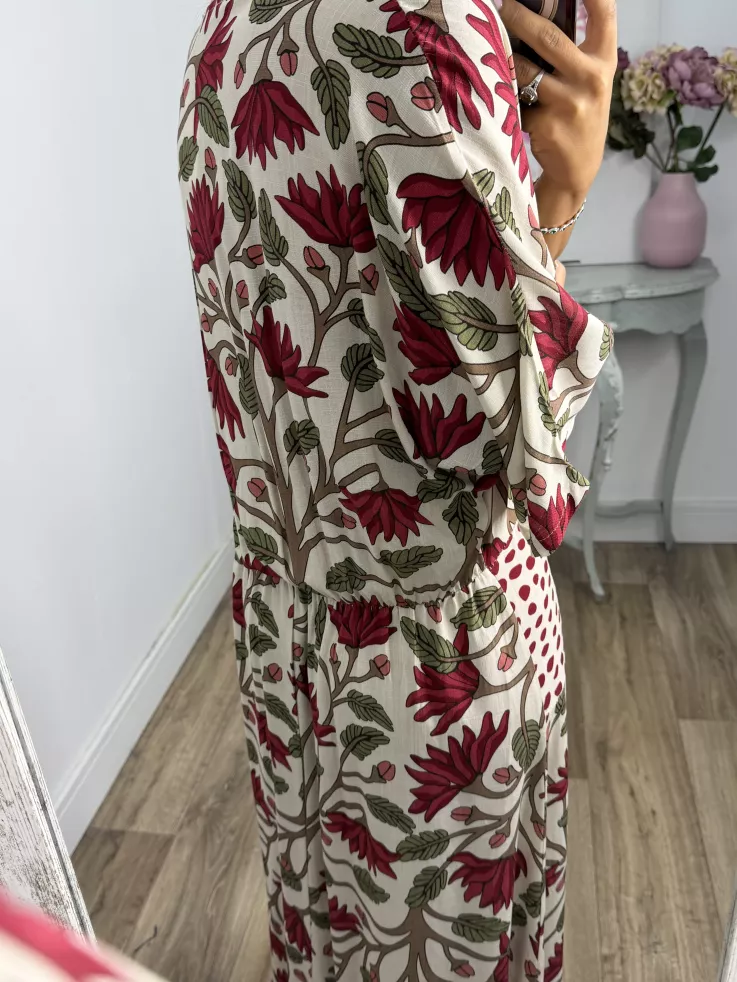Vestido Natalia estampado flor