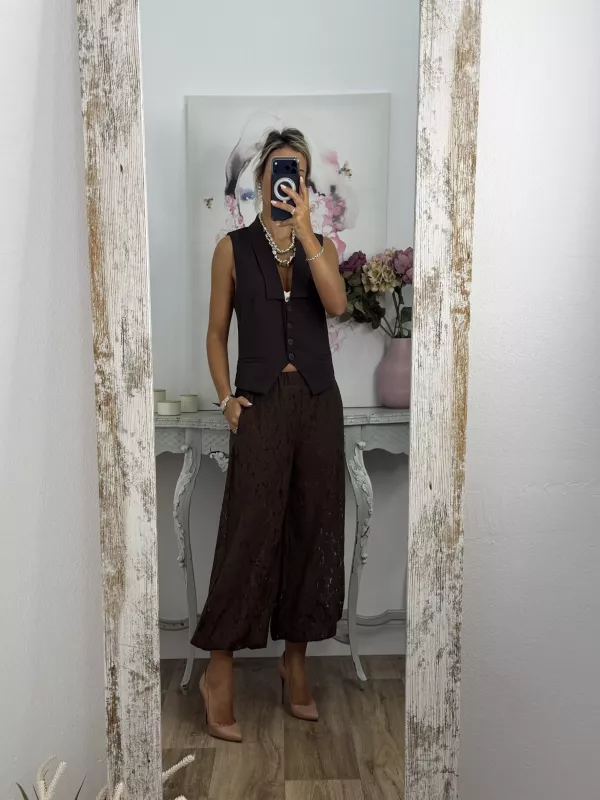 Pantalón Alsara choco