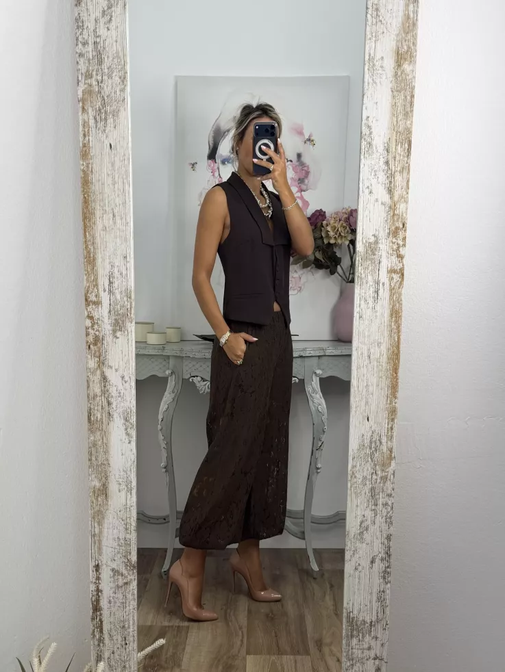 Pantalón Alsara choco