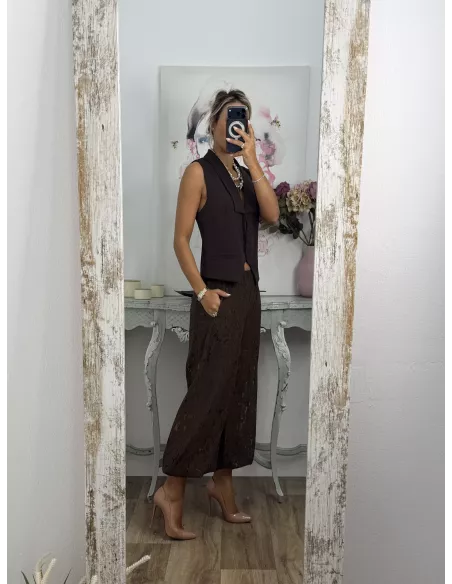 Pantalón Alsara choco