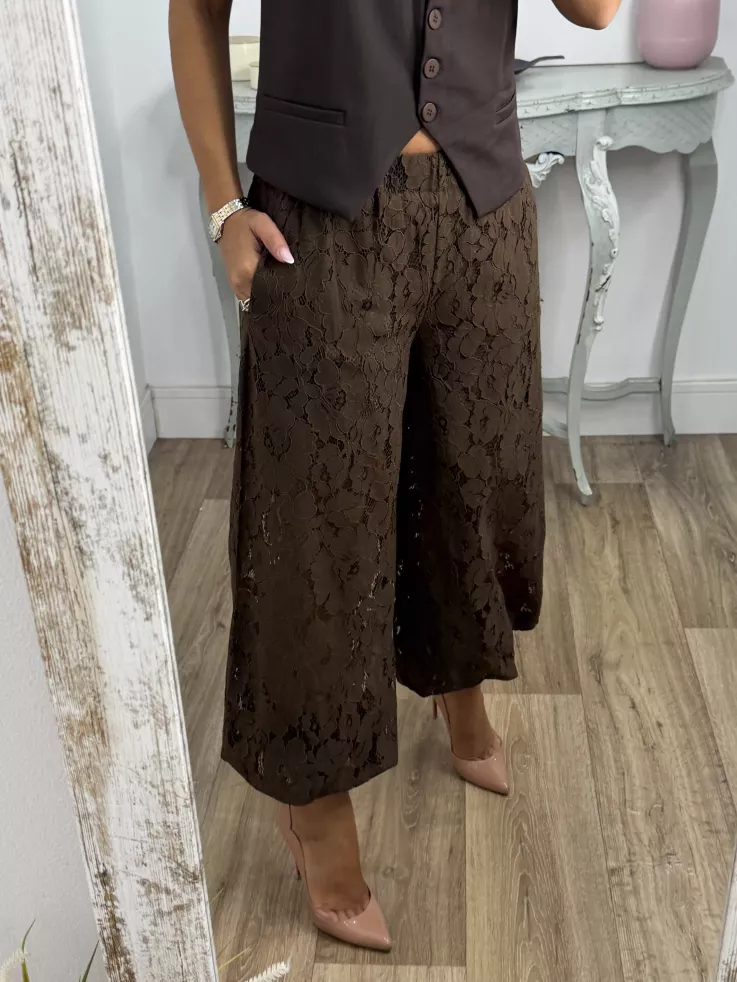 Pantalón Alsara choco