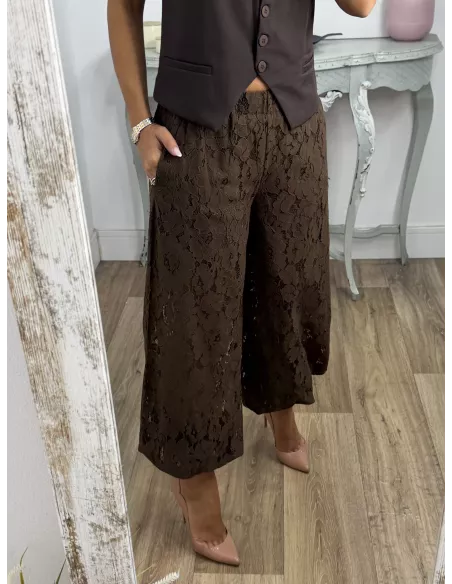 Pantalón Alsara choco