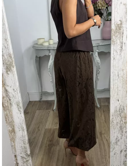 Pantalón Alsara choco