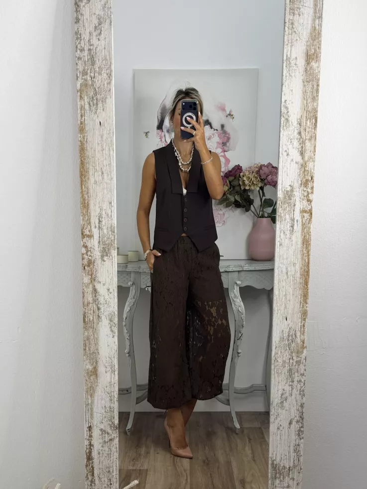 Pantalón Alsara choco