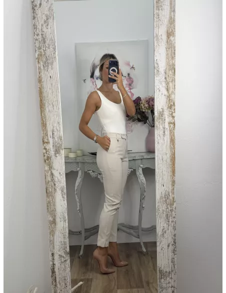 Pantalón  Azucena beige