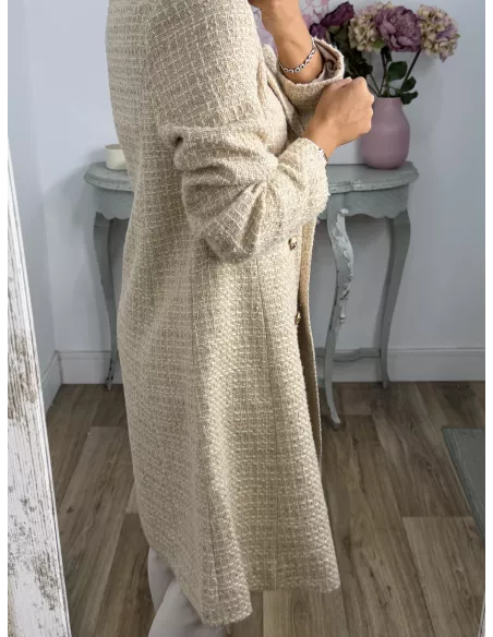 Abrigo Elegance  beige