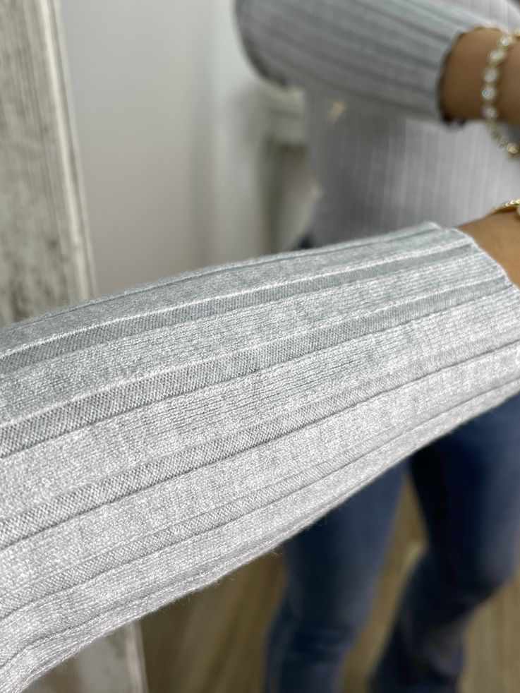 Jersey Basic gris