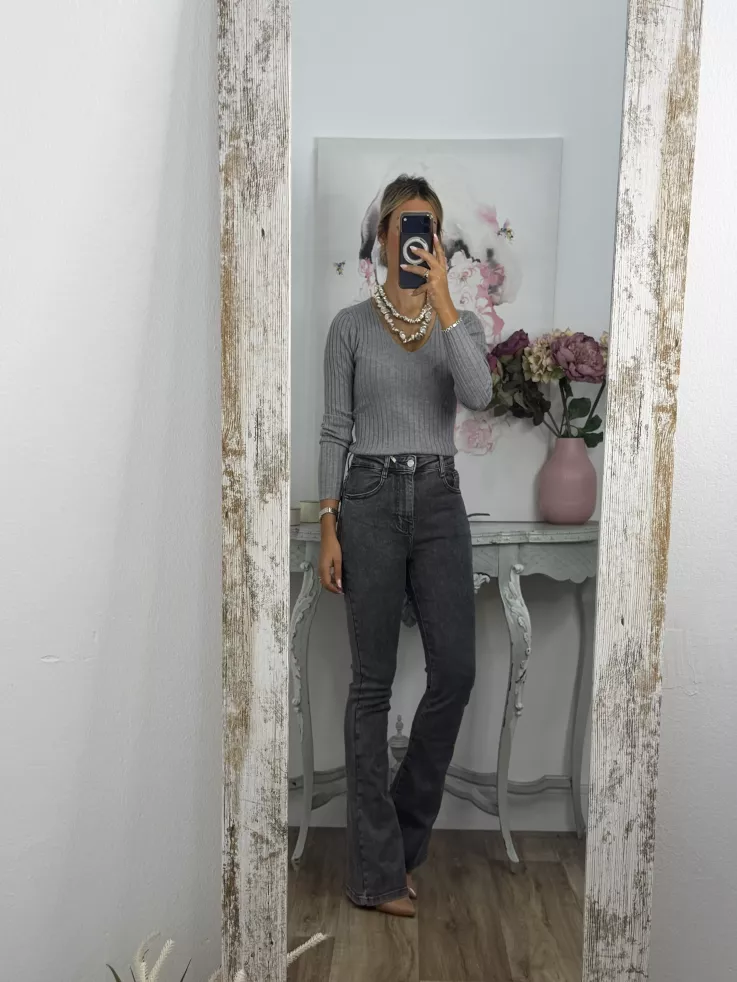 Jersey Basic gris