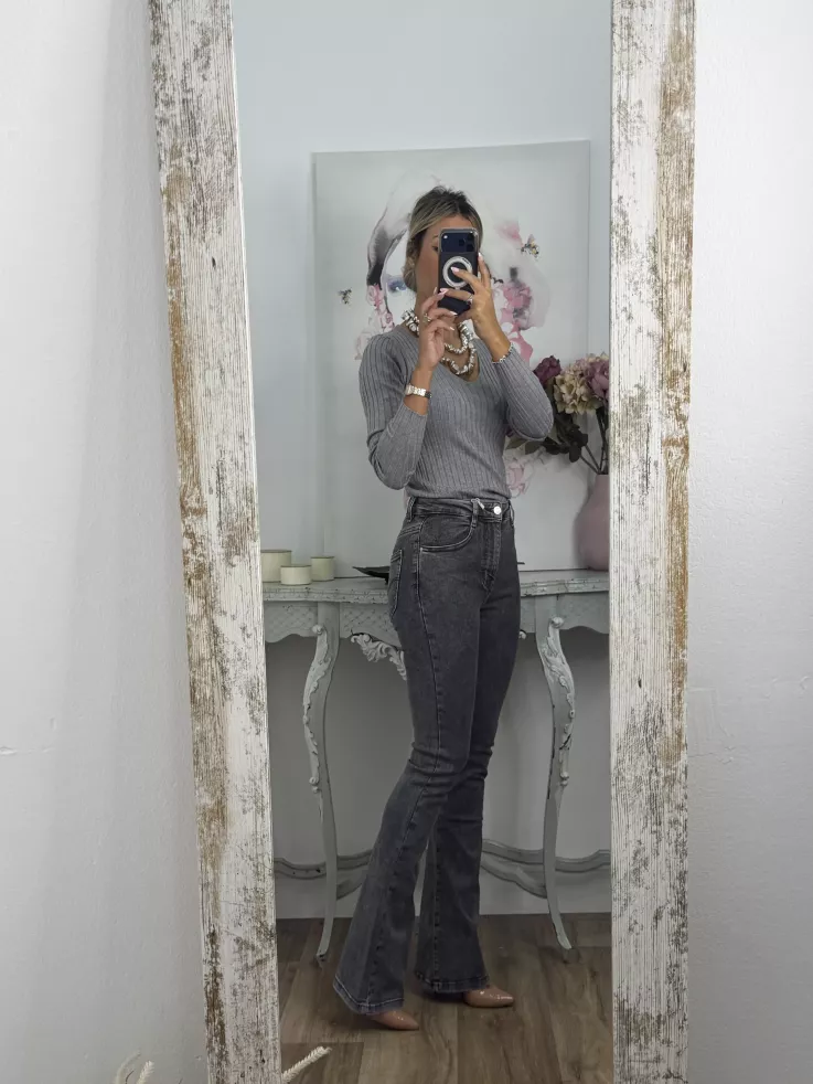 Jersey Basic gris