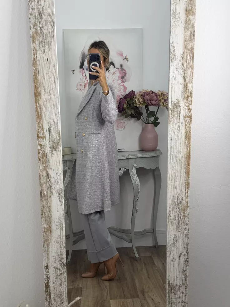 Abrigo Elegance gris