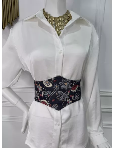 Fajín estampado número 10