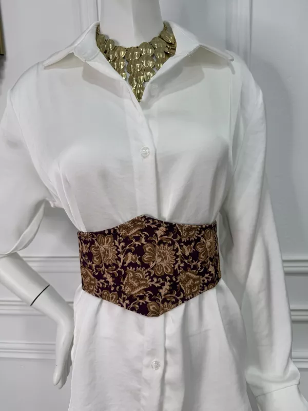Fajín estampado número 11