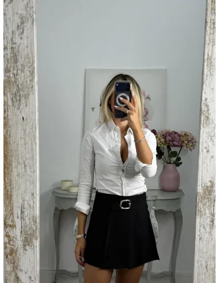 Falda pantalón Nuria negra