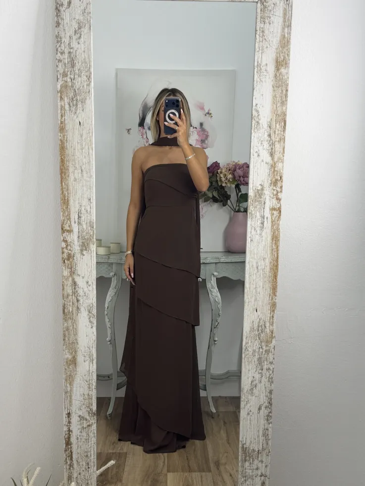 Vestido Camiele choco