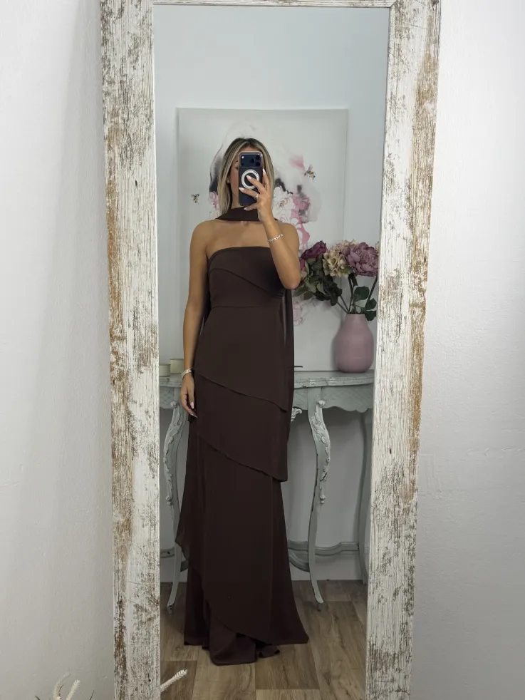 Vestido Camiele choco
