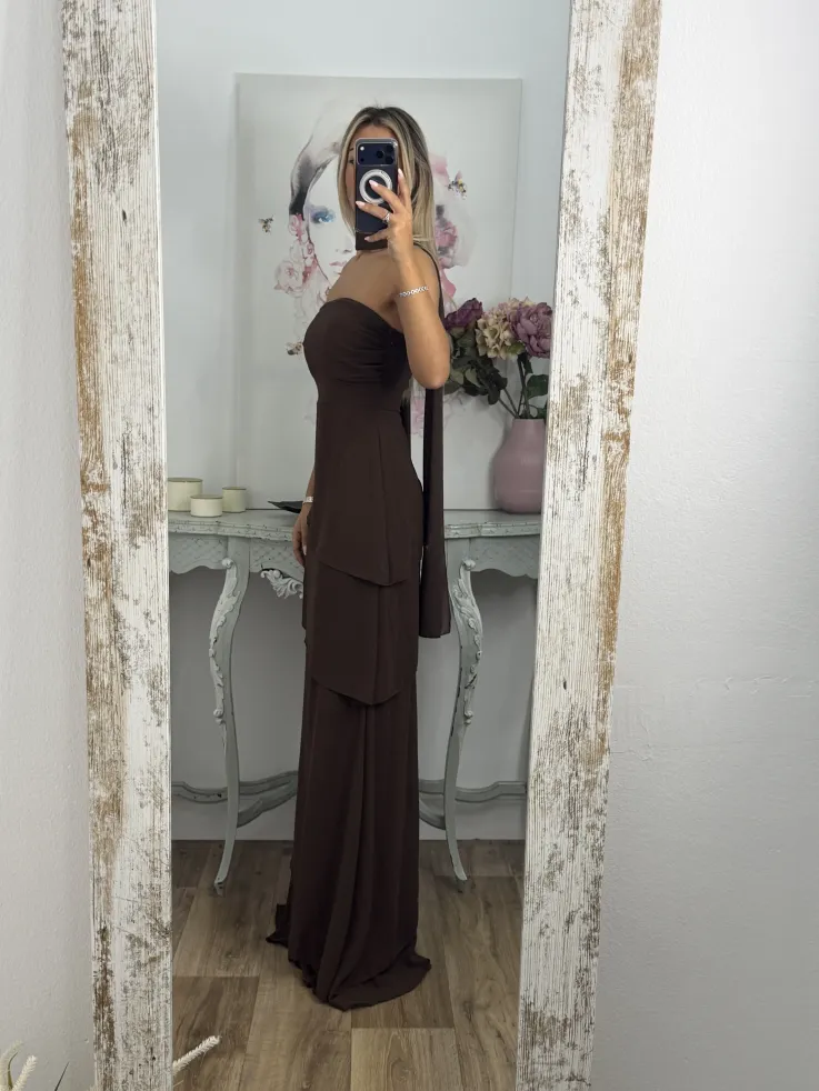 Vestido Camiele choco