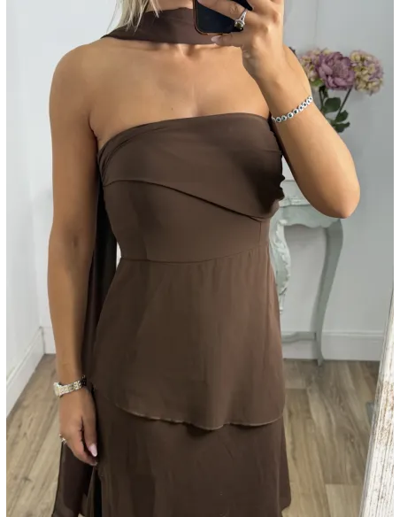 Vestido Camiele choco