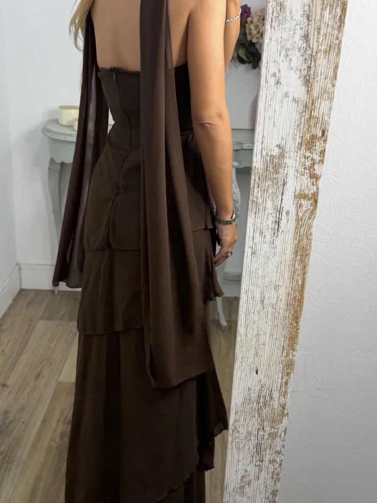 Vestido Camiele choco