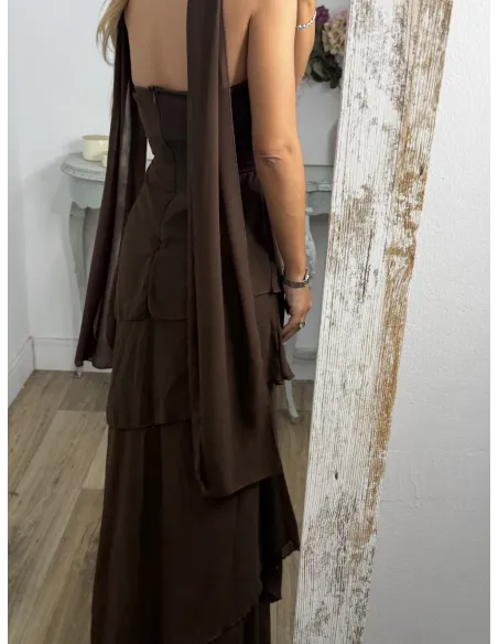 Vestido Camiele choco
