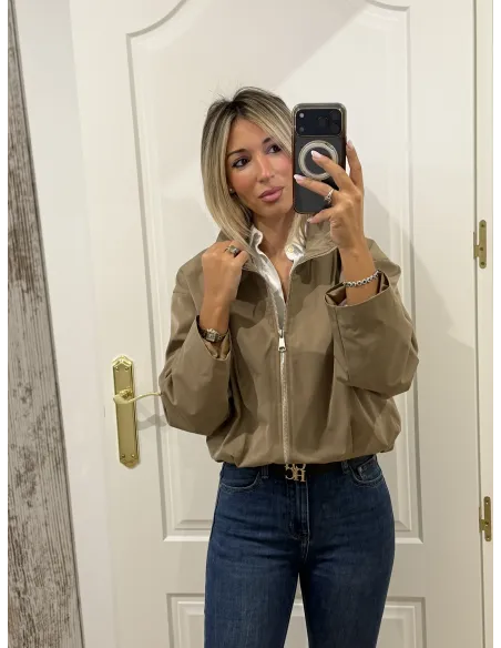 Bomber Baréin taupe