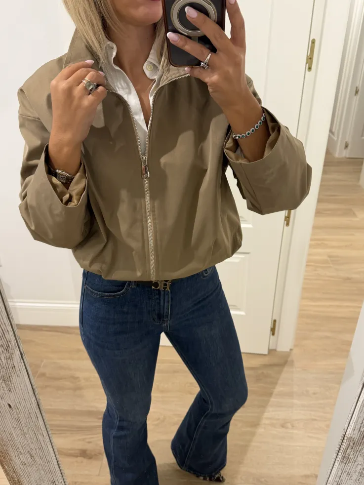 Bomber Baréin taupe