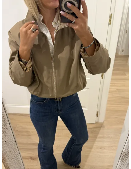 Bomber Baréin taupe