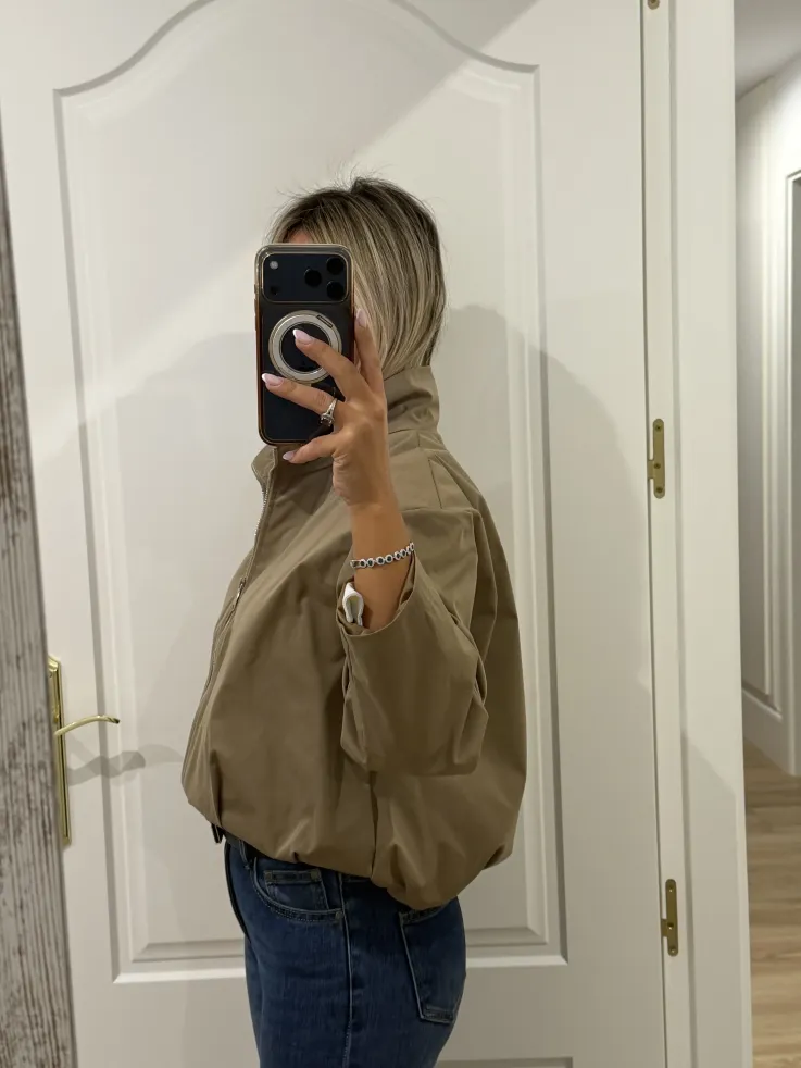 Bomber Baréin taupe