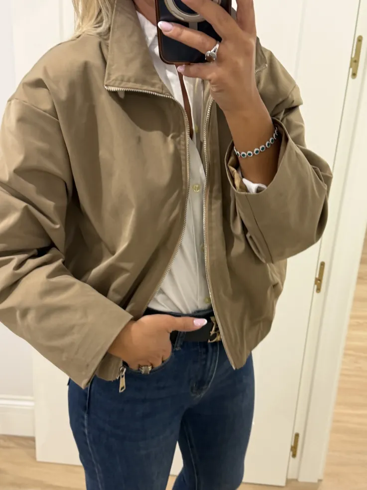 Bomber Baréin taupe