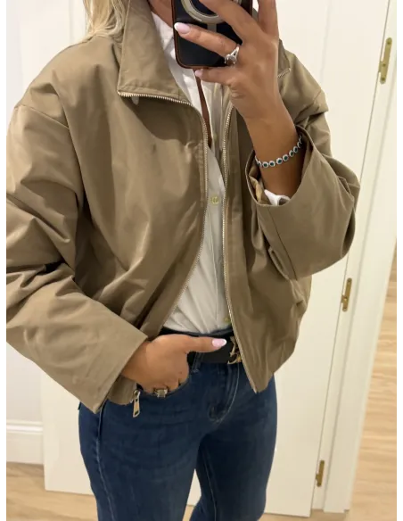 Bomber Baréin taupe