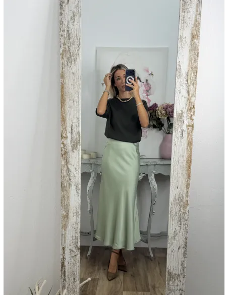 Jersey manga corta verde