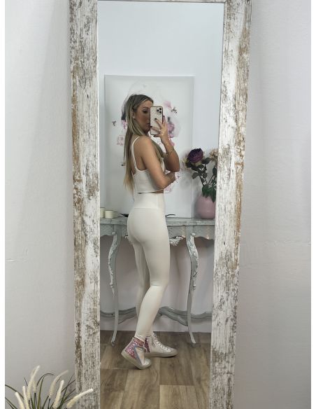 Leggins hielo tiro alto liso