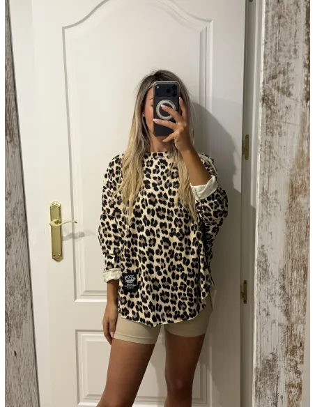 Sudadera Print parche