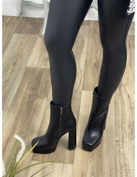 Botín plataforma negros