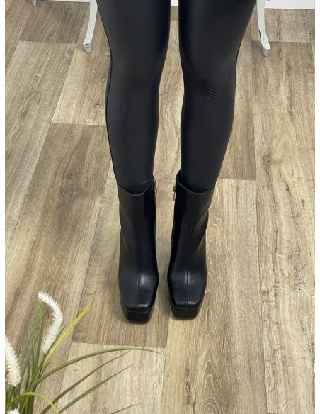 Botín plataforma negros