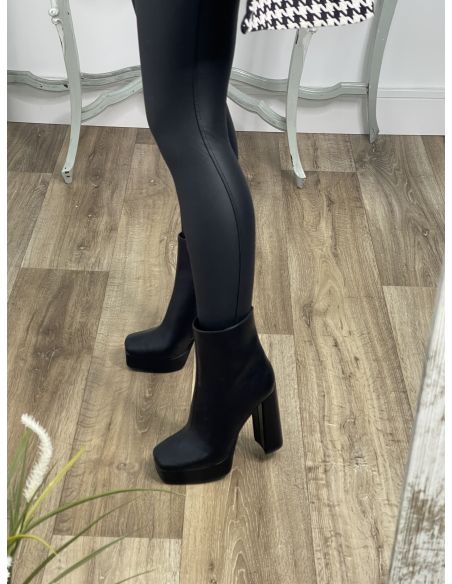 Botín plataforma negros