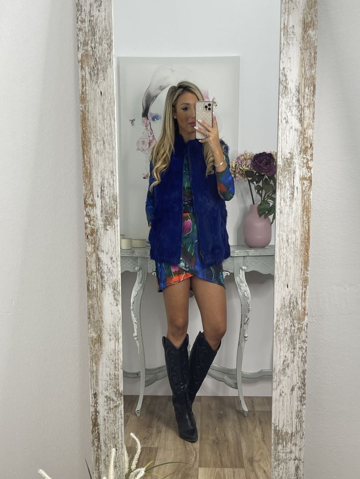 Chaleco Ankara azul